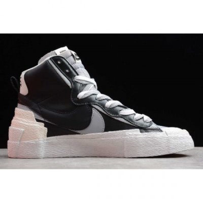 Nike Erkek Blazer Mid Siyah / Gri Kaykay Ayakkabı Türkiye - PSCPI7EI